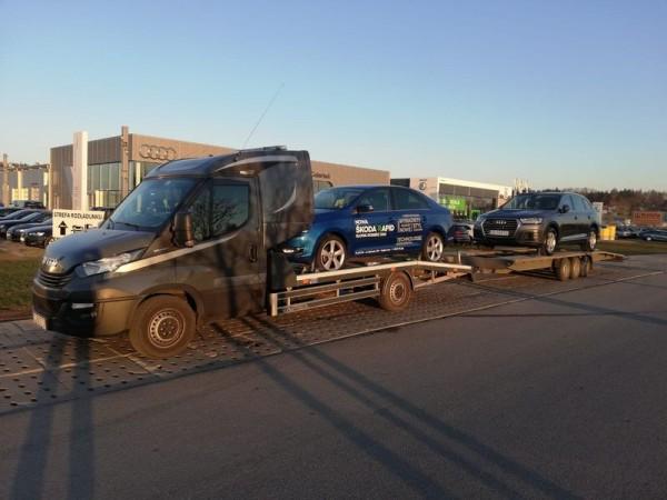 transport osobowych aut