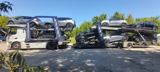 Autotransporter w trasie